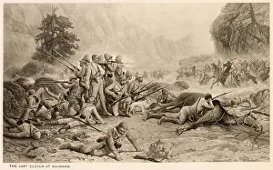 Eleven Prints: The last eleven at Maiwand. Date: 27 July 1880