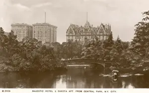 Apartments Prints: Majestic Hotel, New York