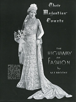 Graceful Gallery: Majesties Courts gown 1933