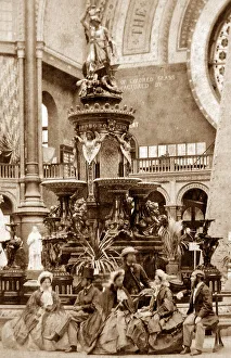 Majolica Fountain, International Exhibition, London in 1862