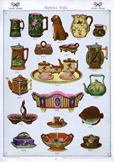 Majolica Ware, Plate 67