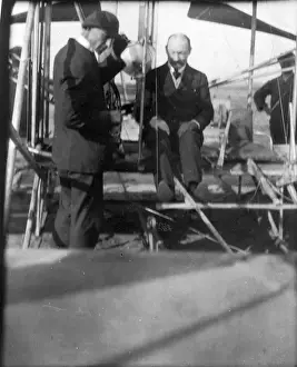 Major Baden Fletcher Smyth Baden-Powell and Wilbur Wright