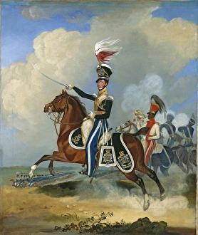 Images Dated 23rd August 2016: Major (Brevet Lt-Col) James John Hugonin, 4th Light Dragoons