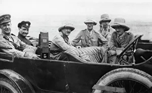Images Dated 16th June 2011: Major General Dunsterville and staff, Baku