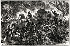 Major General Edward Braddock's force attacked during an expedition against