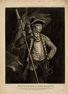 Major general John Sullivan, a distinguish d officer in