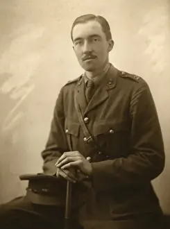 Gerald Prints: Major Gerald Messervy MC, British army officer, WW1