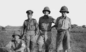 Major Harris with Field Ambulance Unit, WW1