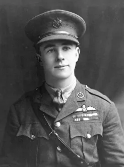 Images Dated 16th August 2011: Major James McCudden, Royal Flying Corps, WW1