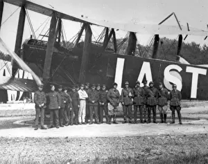 Last Prints: Major K R Park MC DFC with his double crew at No1 School