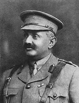 Cricketers Prints: Major Ranjisinghi Jamsaheb of Nawanagar, WW1