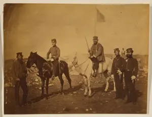 Major Tinley, & officers of the 39th regiment