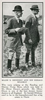 Dixon Collection: Maj.s Kennedy and Sir Gerald Mildmay - Reading and District