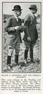 Dealership Prints: Maj.s Kennedy and Sir Gerald Mildmay - Reading and District