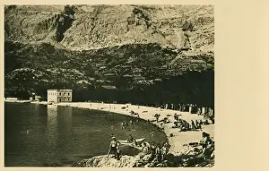 Makarska - Croatia - The beach in the height of summer