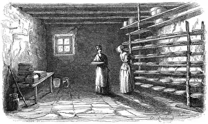 Making Brie 1854