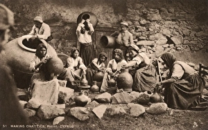 Amphorae Gallery: Making Chatties, Phini, Cyprus