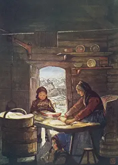 Norwegian Prints: Making Flat Bread