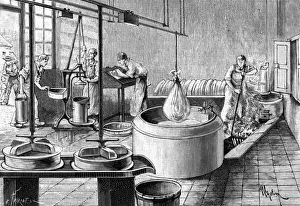 Making Gruyere 1870