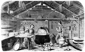Making Gruyere 1870