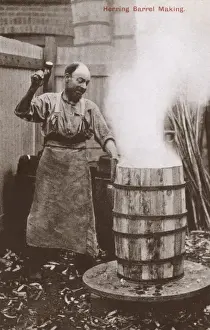 Shaping Prints: Making a herring barrel, Lowestoft