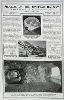 The making of the Jungfraujoch railway
