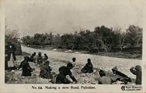 Palestinian Prints: Making a new road, Palestine