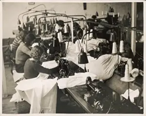 Making Parachutes 1933
