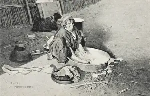 Kneading Prints: Making Pastry - Cairo, Egypt