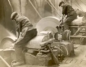 Blades Prints: Making Scythes / Grinding