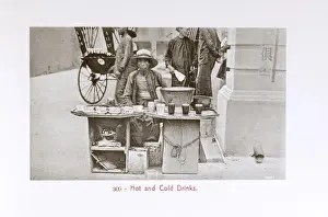 Beverages Prints: Malaysia - Kuala Lumpur - Hot and Cold drinks seller