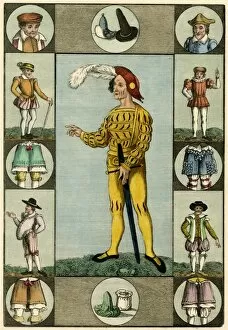 Images Dated 30th December 2016: Male Attire C16 & C17Th