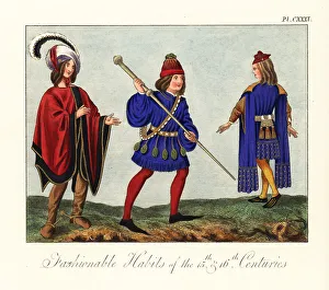 Male costume of the 15th century