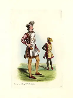 London Prints: Male costume time of Henry VI, 1422-1461