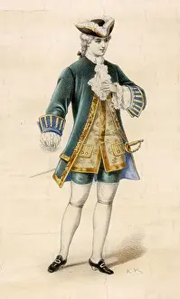 1750 Prints: Male French Aristocrat