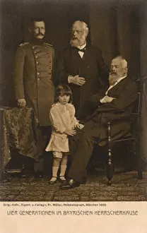 Relatives Prints: The four (male) generations of a German Family