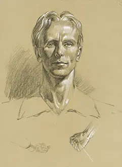 Fist Prints: Male head study by Raymond Sheppard