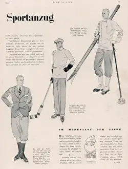 Male Skiers &c. / Dryden