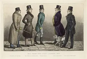 Sefton Prints: Male Type / Dandies / Bucks