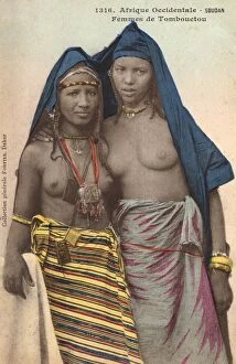 Striped Collection: Mali, Africa - Two women from Timbuktu