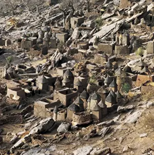 Mali Prints: MALI. Cliffs of Bandiagara
