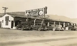 Coca Prints: Malibu Beach Inn, Los Angeles County, California, USA