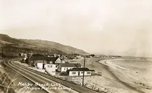 Angeles Prints: Malibu Beach, Los Angeles County, California, USA