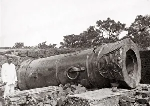 Malik-i-Maidan, the Great Gun of Bijapur, India