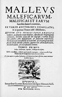 Heinrich Collection: Malleus Maleficarum