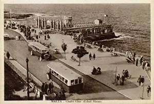 Waterfront Prints: Malta - Chalet Ghar id-dud Sliema