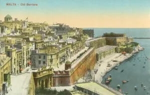 Malta - Grand Harbour from Quarry Wharf, Valletta Malta - Grand Harbour from Quarry Wharf, Valletta