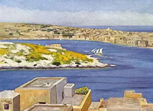 Suburb Prints: Malta / Sliema 1909
