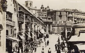 Strada Prints: Malta - Strada Marina, Valletta - WWI era
