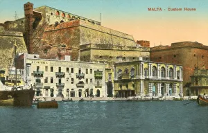 Images Dated 23rd April 2019: Malta - Valletta - Custom House